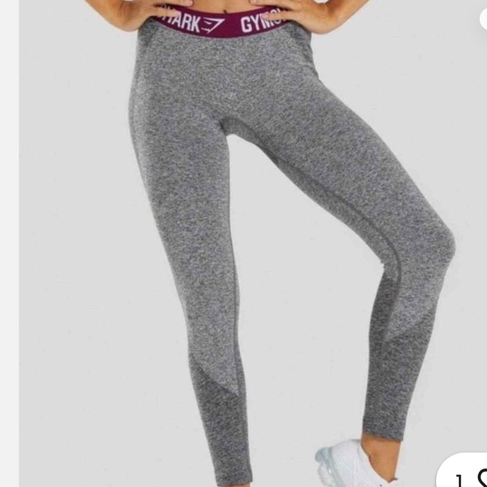 Gymshark Women's Gray Flex Low Rise Leggings